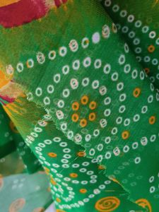 New Bandhani Saree