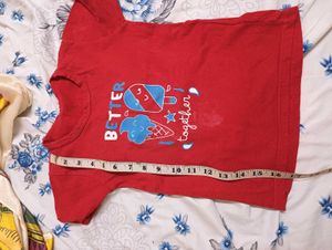 kids red cutee wear