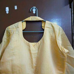 Yellow Embroidered Kurta Set