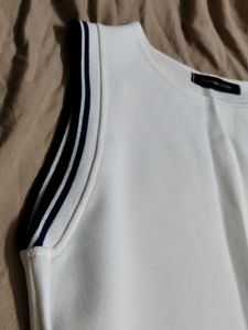 Classic White Sleeveless Dress