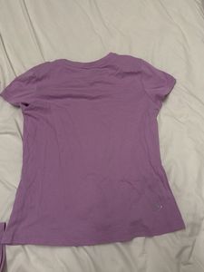 Lavender Tee &amp; Shorts Set