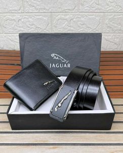 Jaguar Belt and Wallet Set