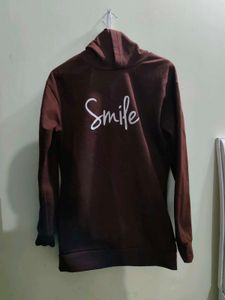 "Smile" Graphic Hoodie