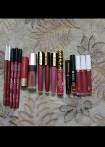 Assorted Lipstick & Lip Liner Collection