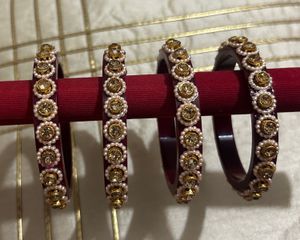 Embellished Bangles Set