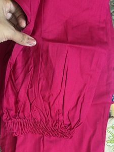 Fuscia Pink Cotton Co-Ord Set