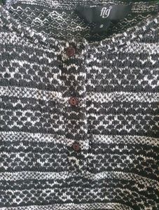FIG Marled Knit Long Sleeve Top | Cozy