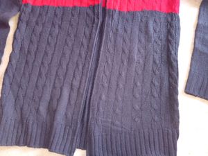 Colourblock MEN'S Sweater With Zipper