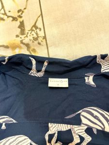 Cute Zebra Print Pajama Set