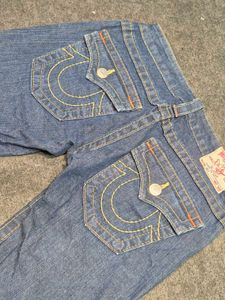 Women's True Religion "JOEY" Low-Rise Flare Jeans