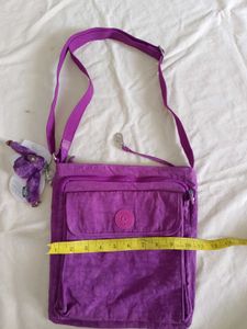 Purple Kipling Crossbody Bag