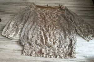 Paisley Print Women's Tunic Top
