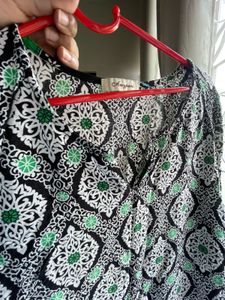 Boho Elephant Print Tunic Top