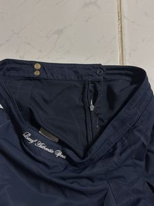 Stylish Navy Skort with White Stripes26-28