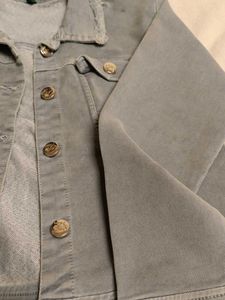 Stylish Grey Denim Jacket