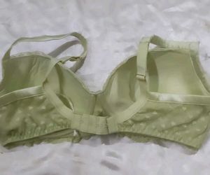 Light Green Lace Bra
