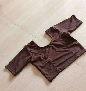 Elegant Brown Blouse
