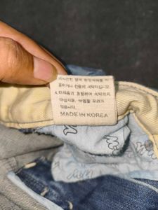 Goes Club 'Y2K Whiskered' Jeans (Light Blue Heavy)
