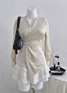 Elegant Wrap Top