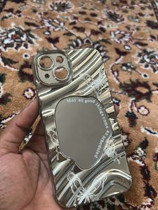 Silver Chrome butterfly Back cover
