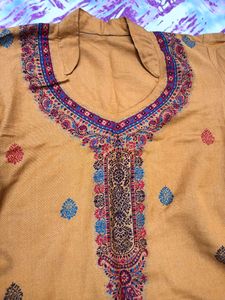 Kashmiri Suite Warm With Pant Shawl