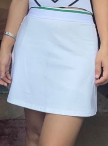 Stylish White Tennis Skirt