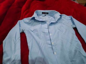 Light Blue Button-Up Shirt