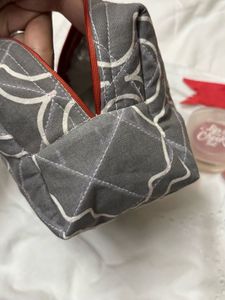 Stylish Quilted Makeup Pouch