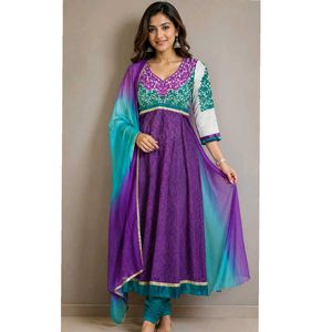 Elegant Anarkali Suit Set