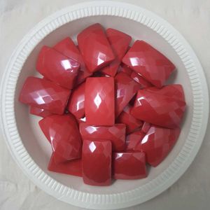 Beads - Red Flatblack