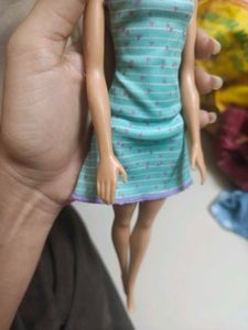 Barbie Doll in Teal Dress