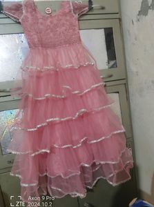 Frill Long Frock