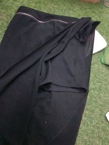 Side Slit Short Skirt