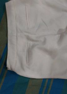 Classic White Trousers