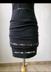 Elegant Black Lace Dress