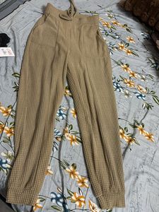 Comfortable Waffle Knit Joggers