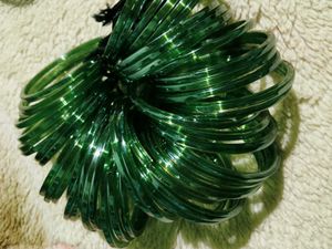 Stylish Green Glass Bangles Set