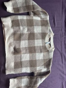 Cozy Plaid Sweater
