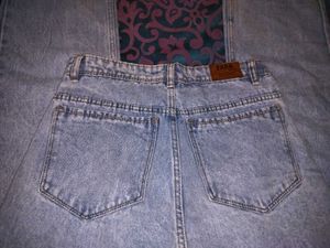 Ripped Wide Leg Jeans