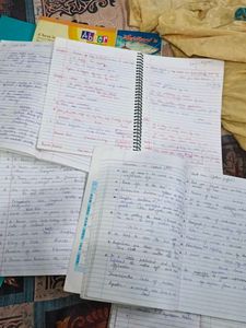 TGT English lit, lang handwritten notes