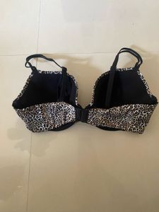 Leopard Print Padded Bra