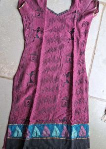 Unique Ethnic Kurta with Tribal Print