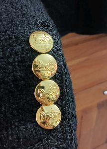 Authentic Celine Tweed Chasseur Jacket