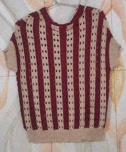 Striped Knit Cardigan