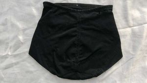 Black High-Waisted Shapewear Briefs