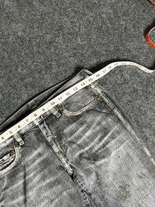 Y2k Diesel Grey Wash Flare Jeans