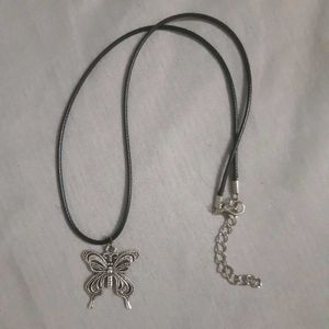 Butterfly Pendant Necklace