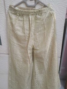 Elegant Lace Palazzo Pants