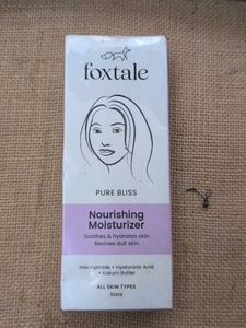 Foxtale Pure Bliss Nourishing Moisturizer