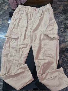 Casual Beige Pants